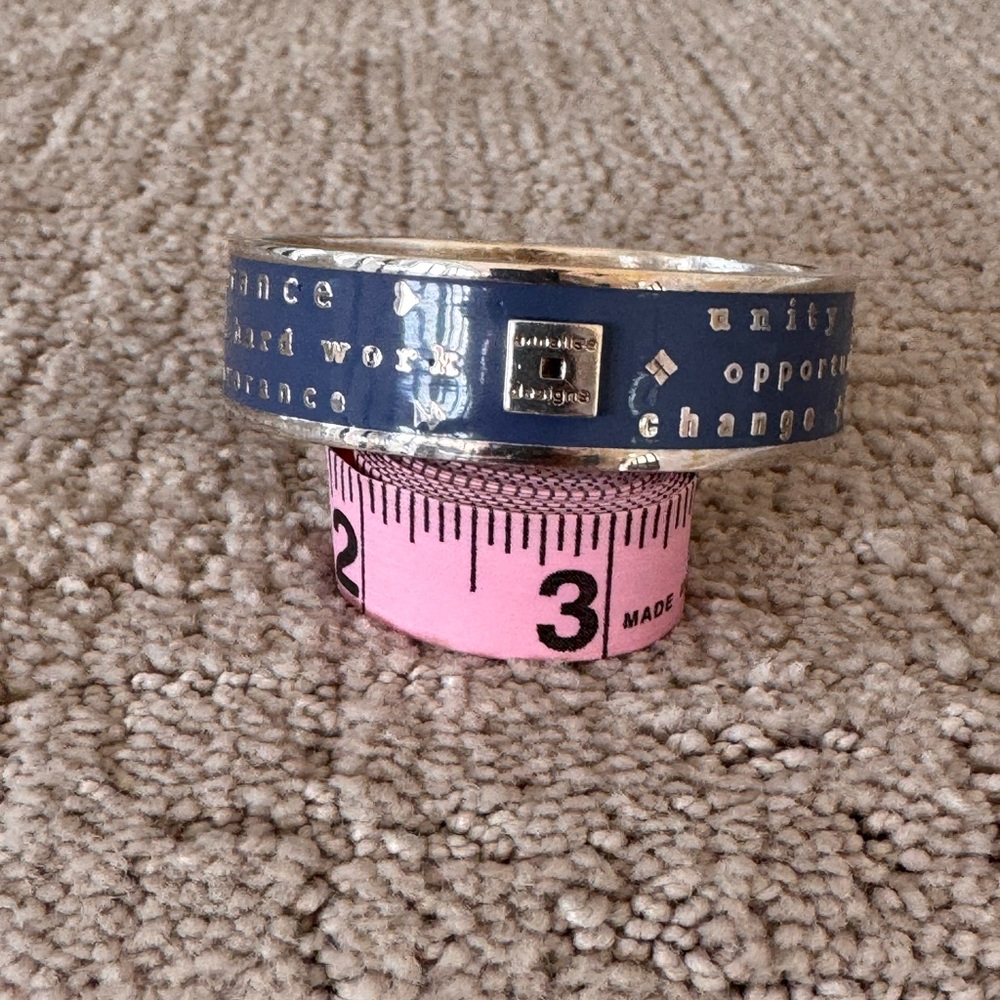 Annalise Designs Silver and Purple Bracelet